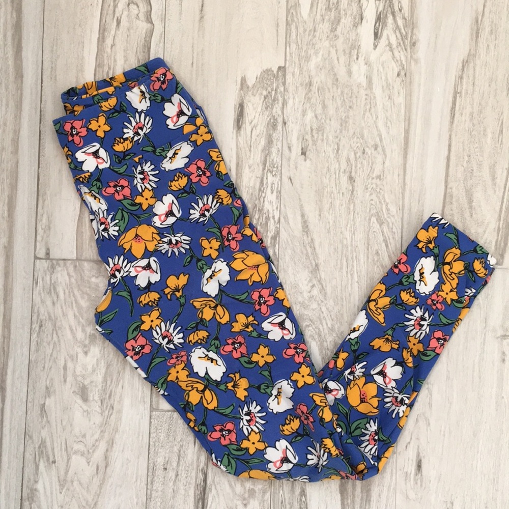 LuLaRoe floral leggings